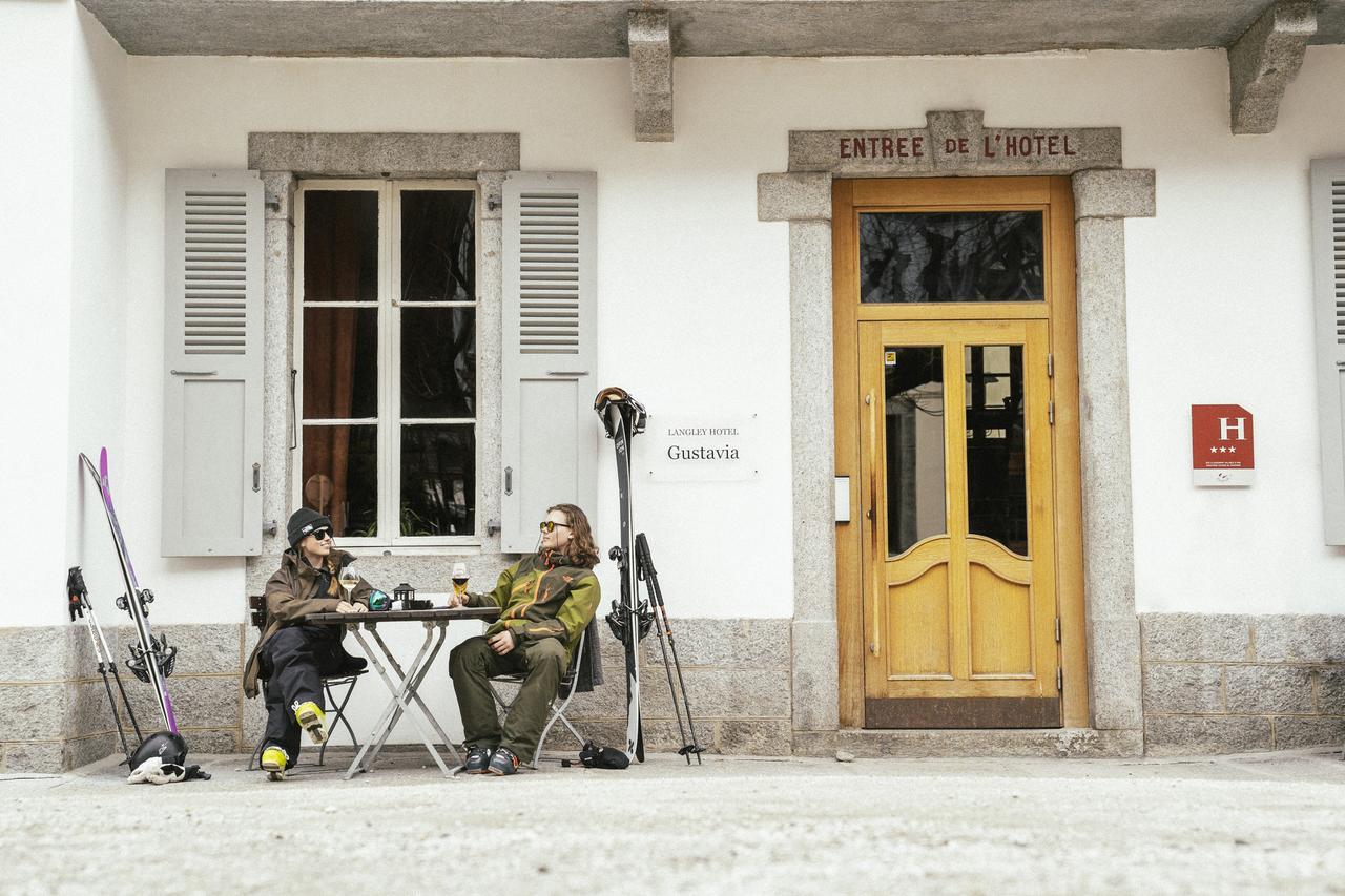 Langley Hotel Gustavia Chamonix Exteriér fotografie